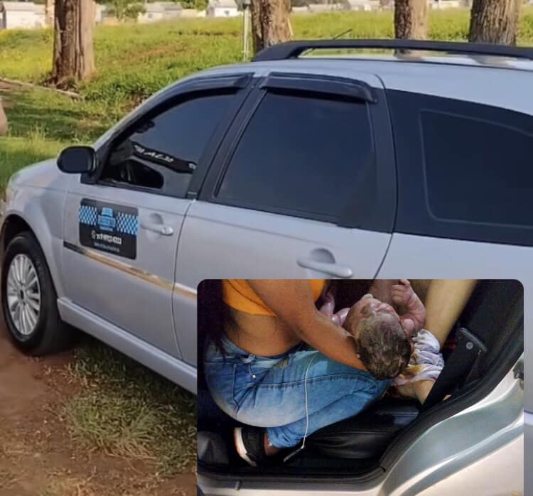 Bebê nasce dentro de táxi em São Luiz Gonzaga
