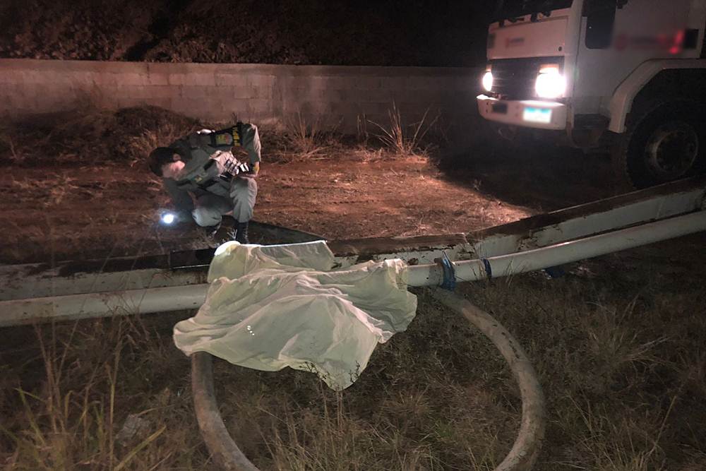 Acidente fatal em obra às margens na RS 591, em Ametista do Sul