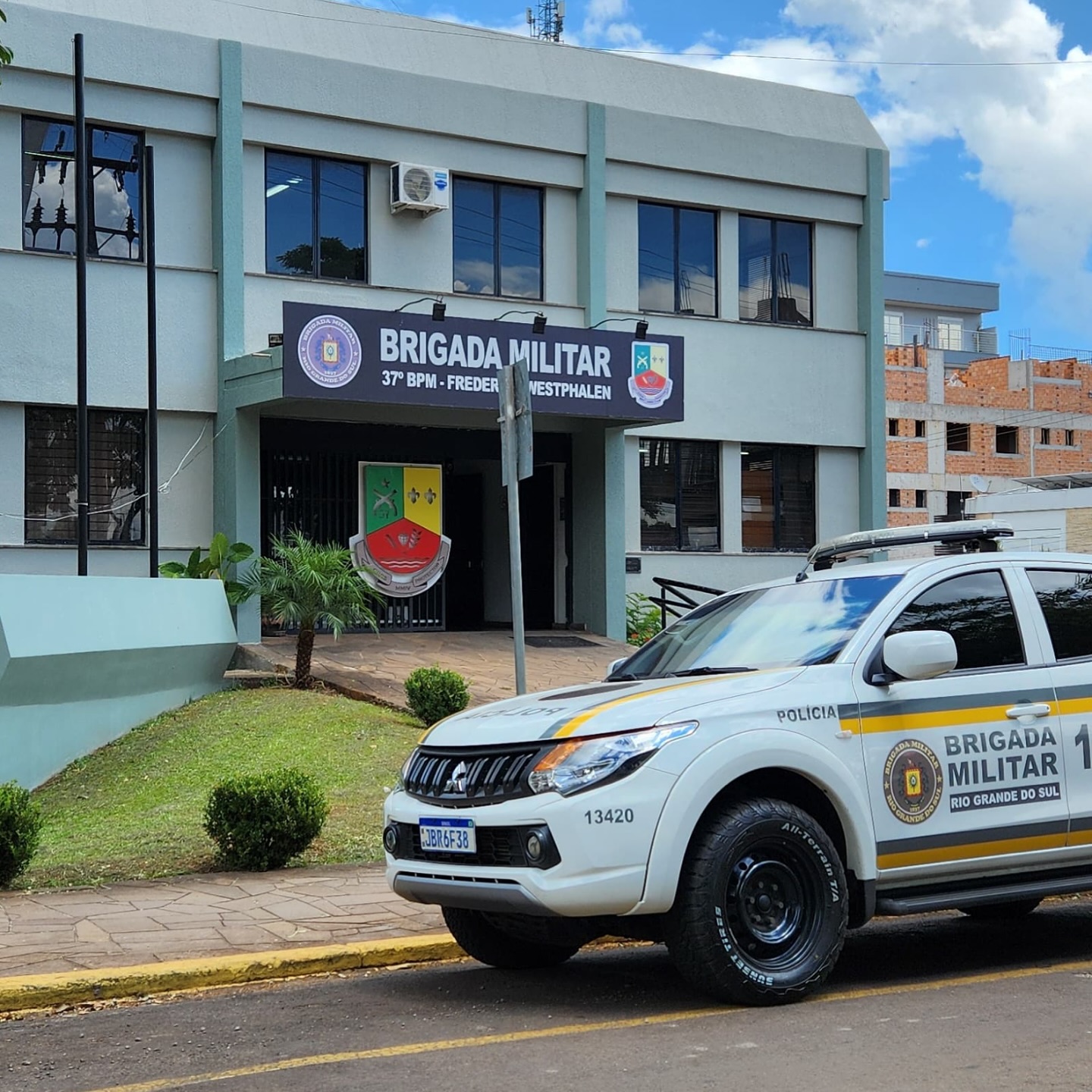 Brigada Militar realiza salvamento de Bebê afogado em Frederico Westphalen