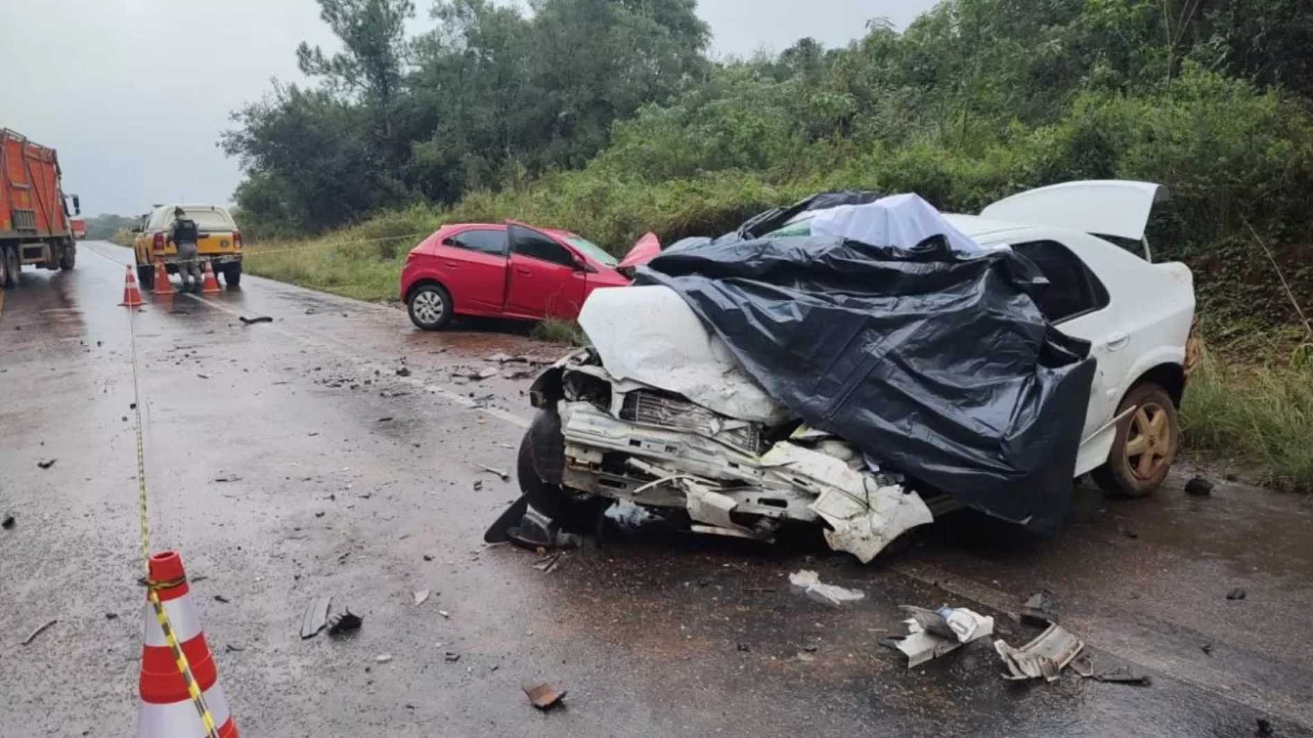 Acidente com vítima fatal é registrado na ERS 153.