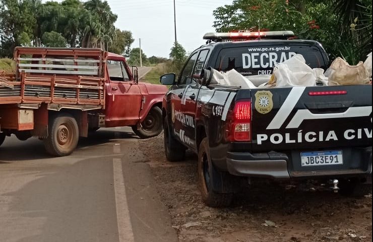 Homem é preso por furto de soja em Cruz Alta