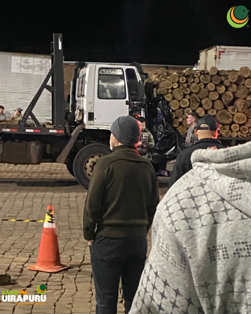 Homem morre esmagado entre caminhões em Casca
