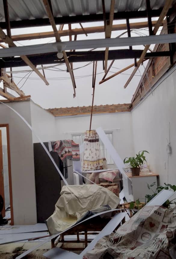 Muitos estragos em Santo Antônio das Missões e interior