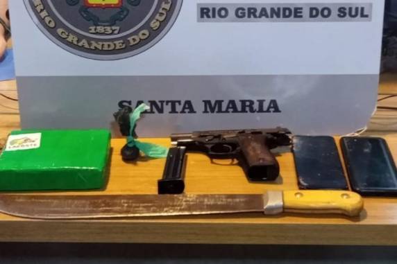 Homem é morto com tiro na cabeça após atacar policiais em Santa Maria