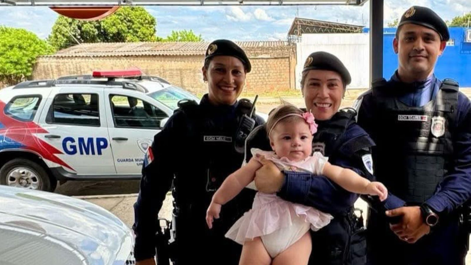 Guarda Municipal salva bebê de 9 meses engasgado em Uruguaiana