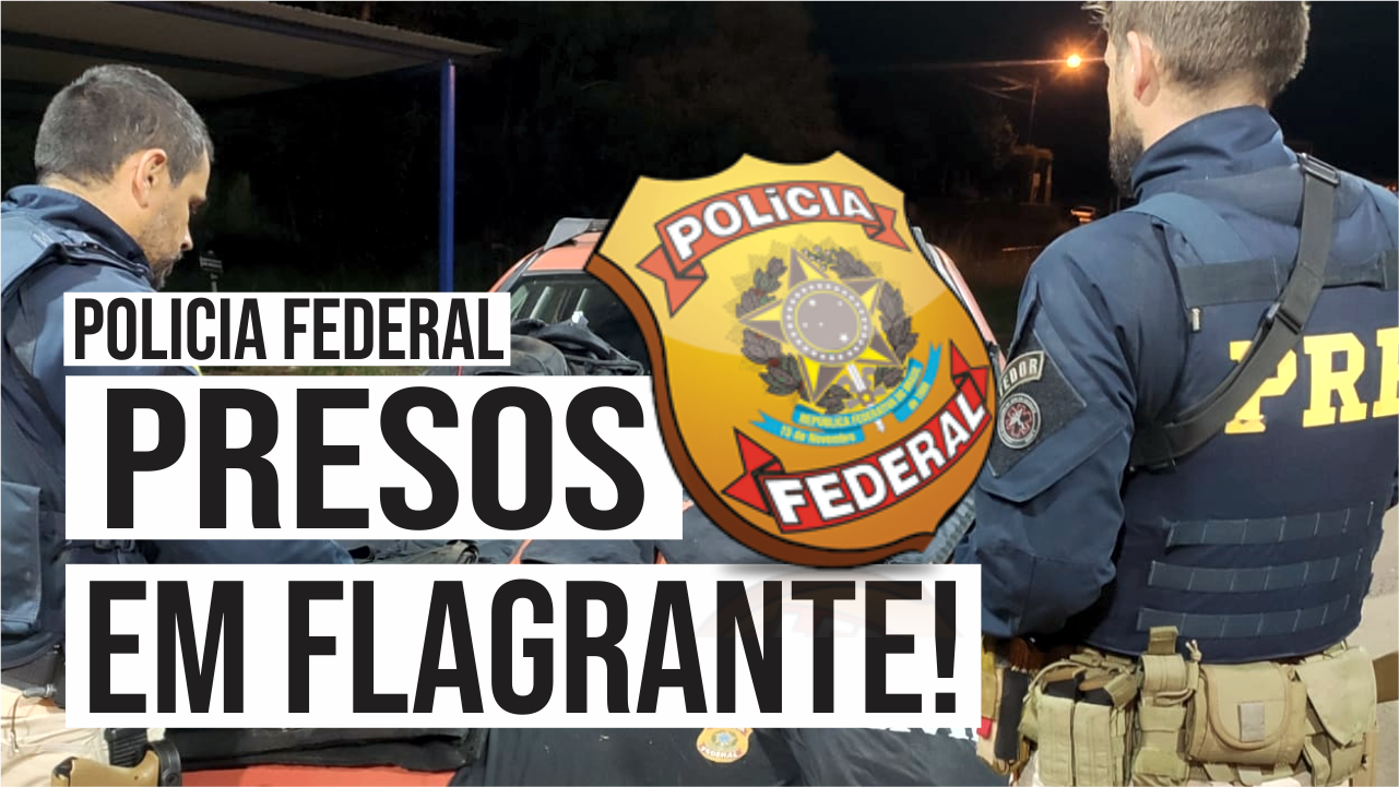 Confira vídeo: PRF prende criminosos que planejavam assaltar joalheria vestidos como policiais na região de Santa Rosa