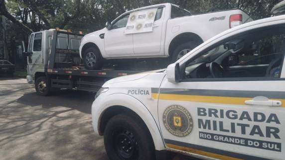Brigada Militar age rápido e prende suspeito de roubo de veículo em São Luiz Gonzaga