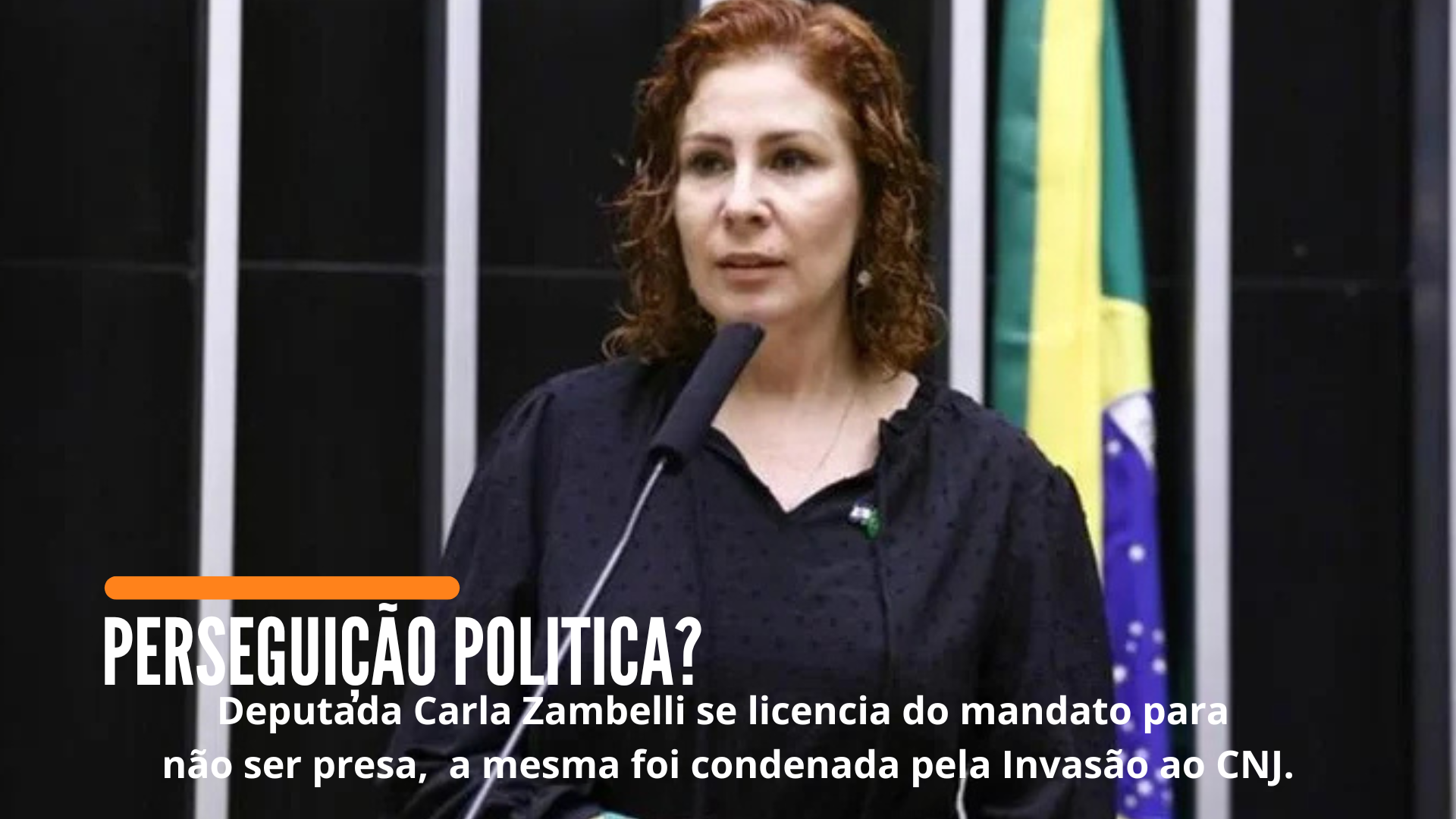 Condenada a dez anos de prisão, Carla Zambelli anuncia que deixou o Brasil
