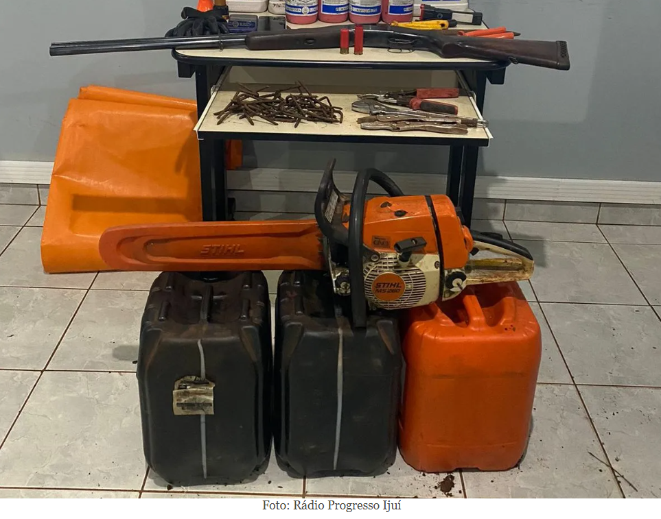 Dois indivíduos são presos por furtos em propriedades rurais, em Ijuí