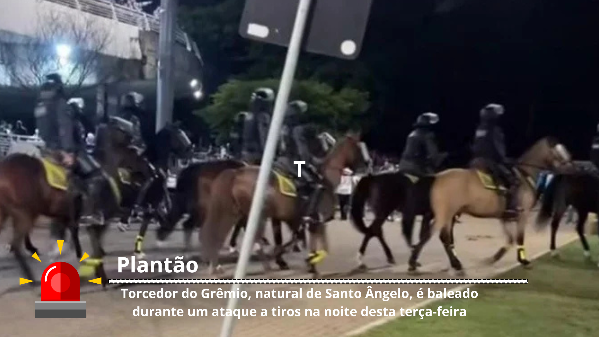 Torcedor do Grêmio, natural de Santo Ângelo, é baleado durante um ataque a tiros na noite desta terça-feira