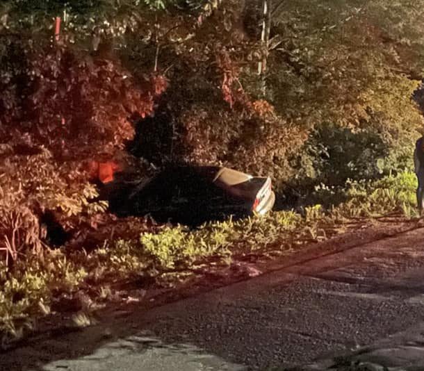 Condutor fica ferido após saída de pista, em Cruz Alta