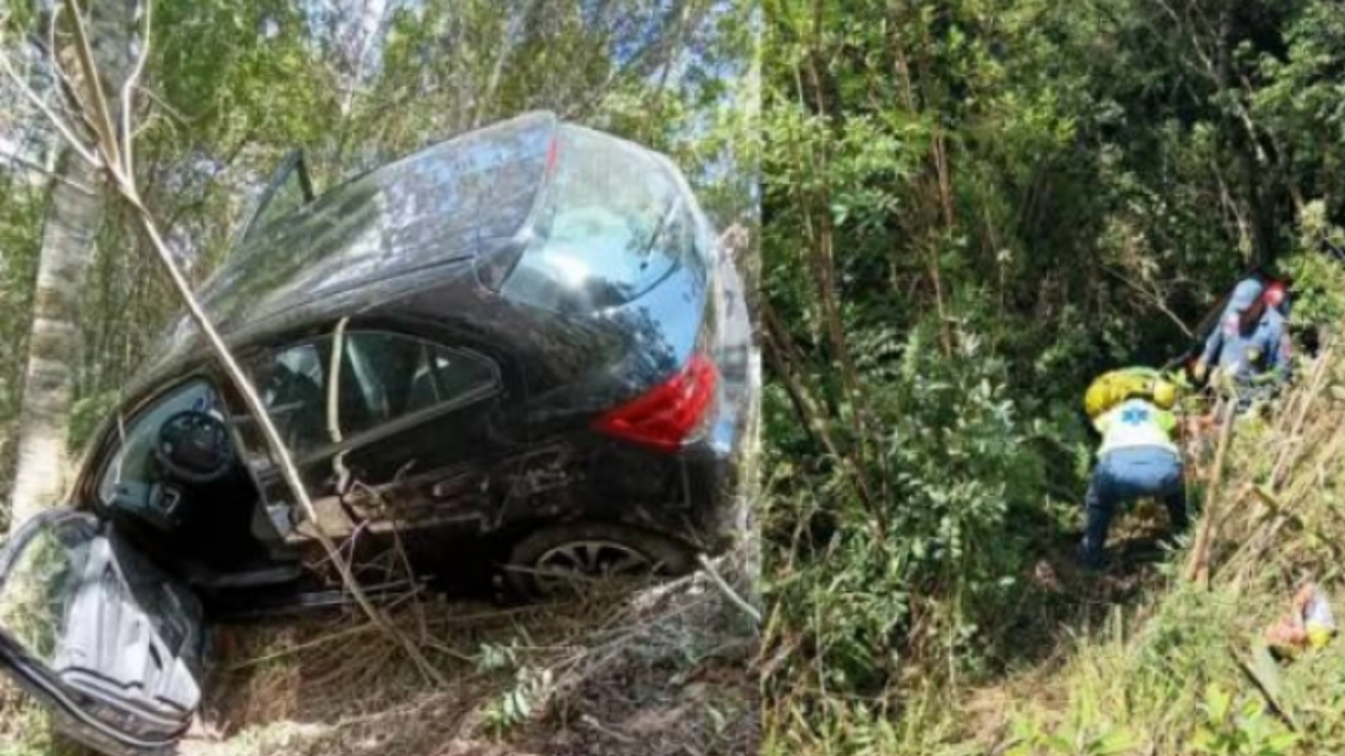 Homem de Santa Rosa é encontrado vivo após dois dias em ribanceira na BR-282, em Santa Catarina