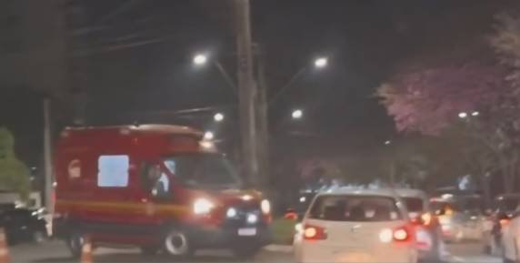 Atropelamento na Avenida Expedicionário Weber em Santa Rosa