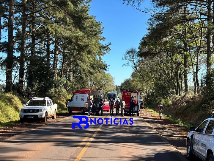 Acidente deixa condutor ferido na ERS344 em Giruá