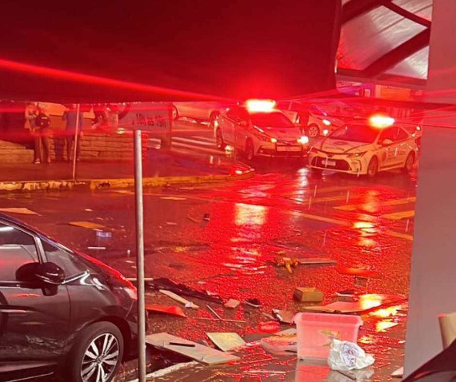 Policiais e bombeiros militares salvam homem em surto psicótico no Centro de Passo Fundo