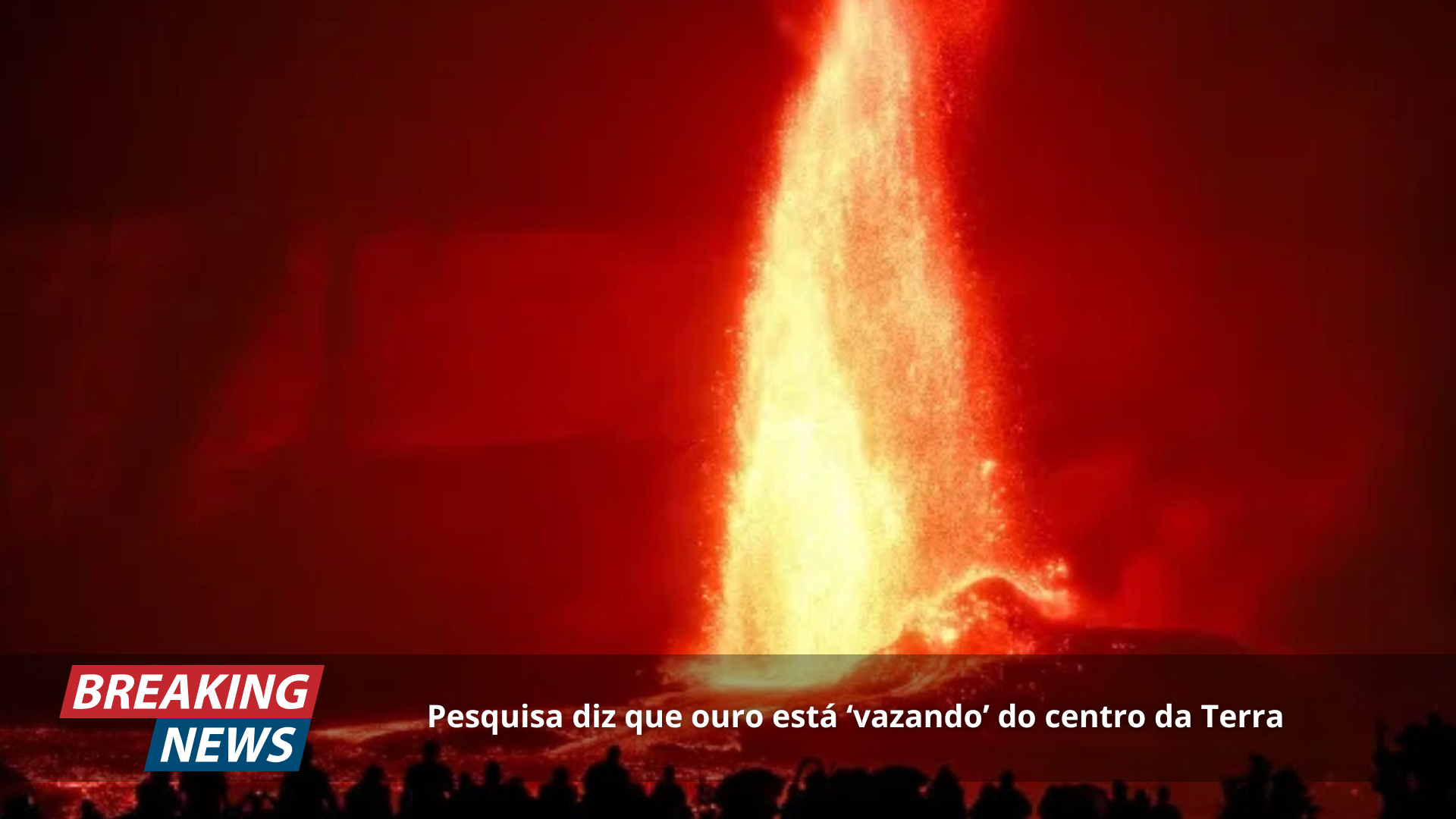 Pesquisa diz que ouro está ‘vazando’ do centro da Terra