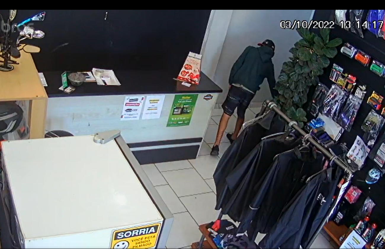 Loja de Peças e Oficina é alvo de furto a luz do dia em Horizontina