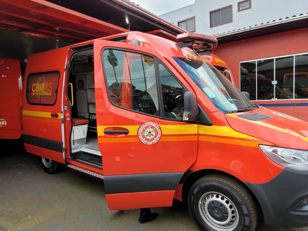 Novo veículo “Resgate” para os bombeiros foi entregue pelo Município de Panambi