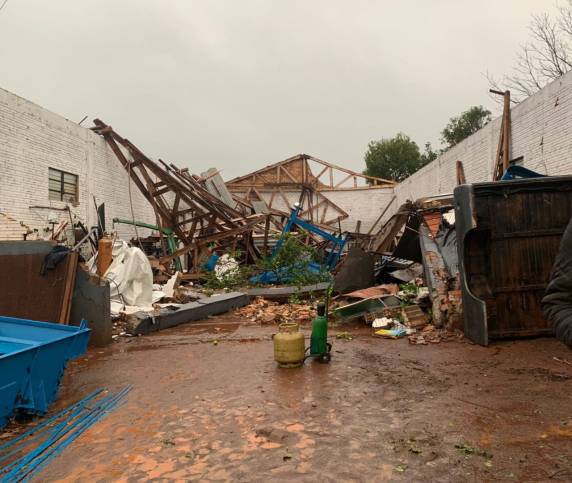 Com danos em 500 residências, Sede Nova decreta calamidade pública