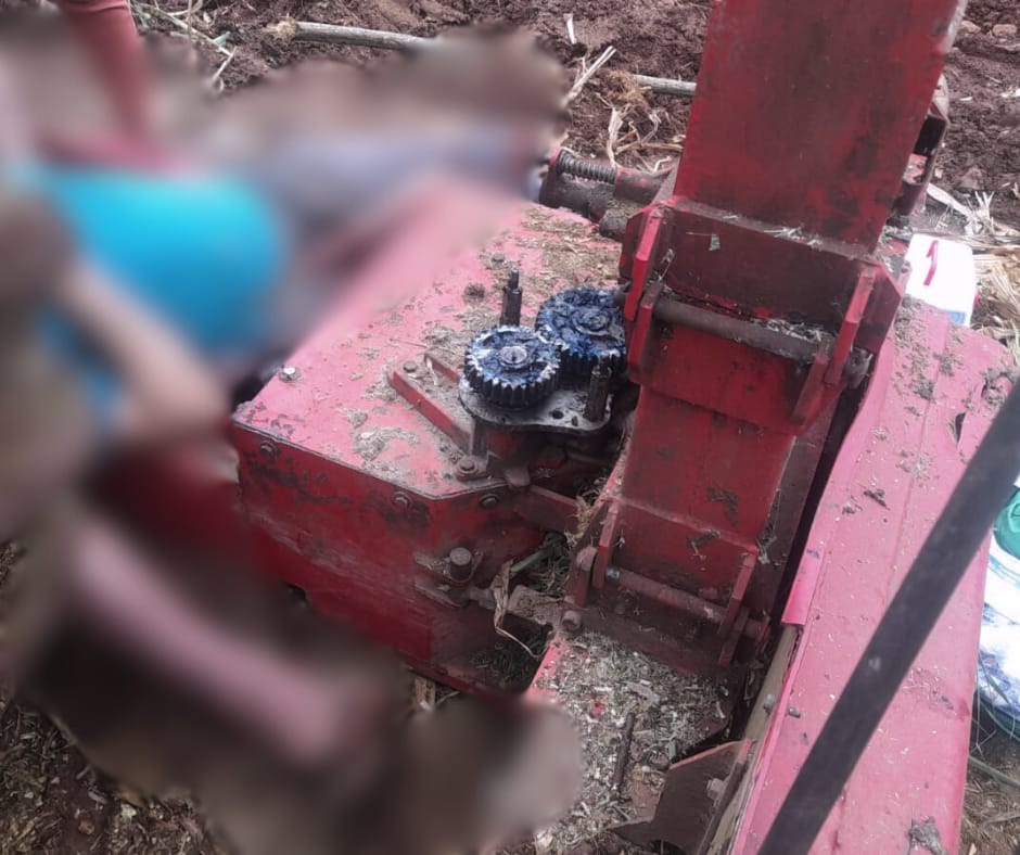 Funcionário público tem perna amputada após acidente com ensiladeira no RS