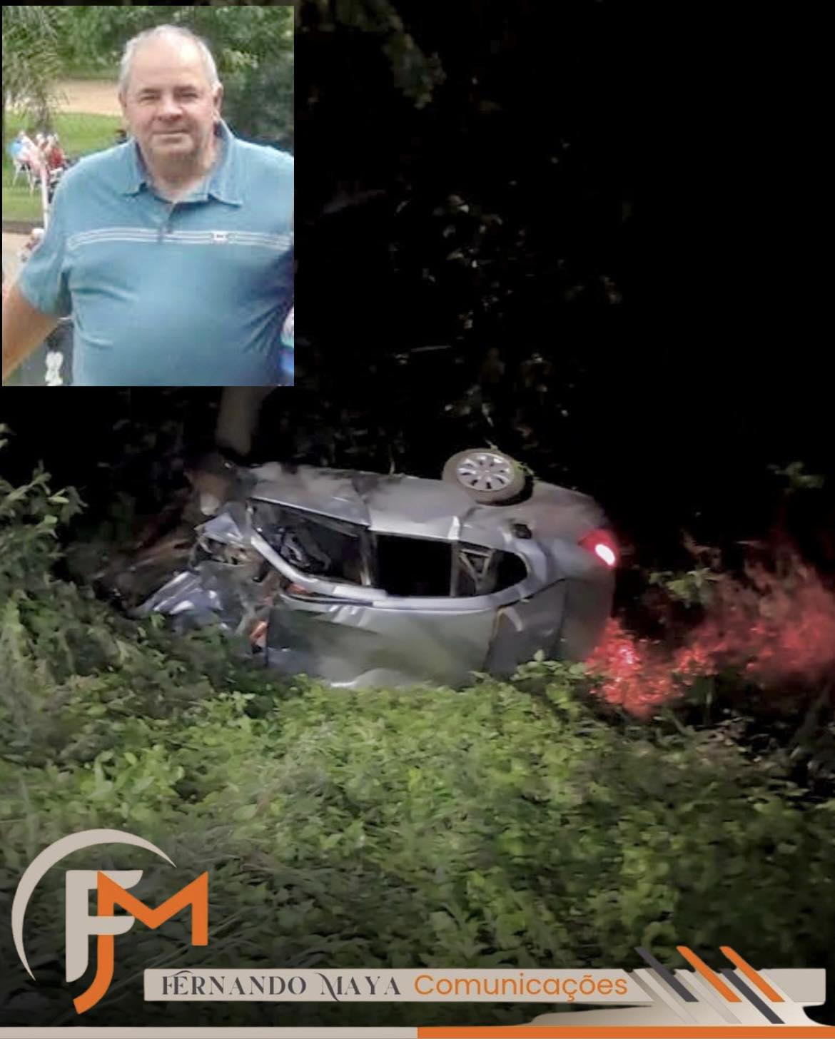 Colisão deixa uma pessoa morta na BR 285 próximo ao trevo do Caaró