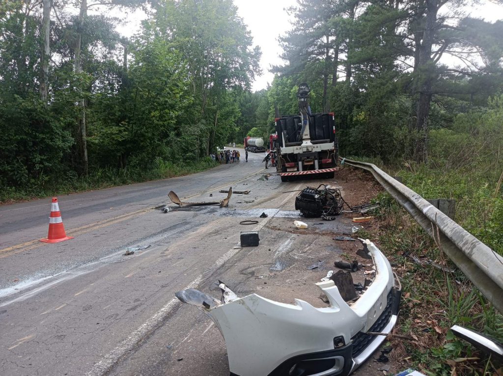 Mãe e filha morrem em acidente na ERS-129 em Guaporé