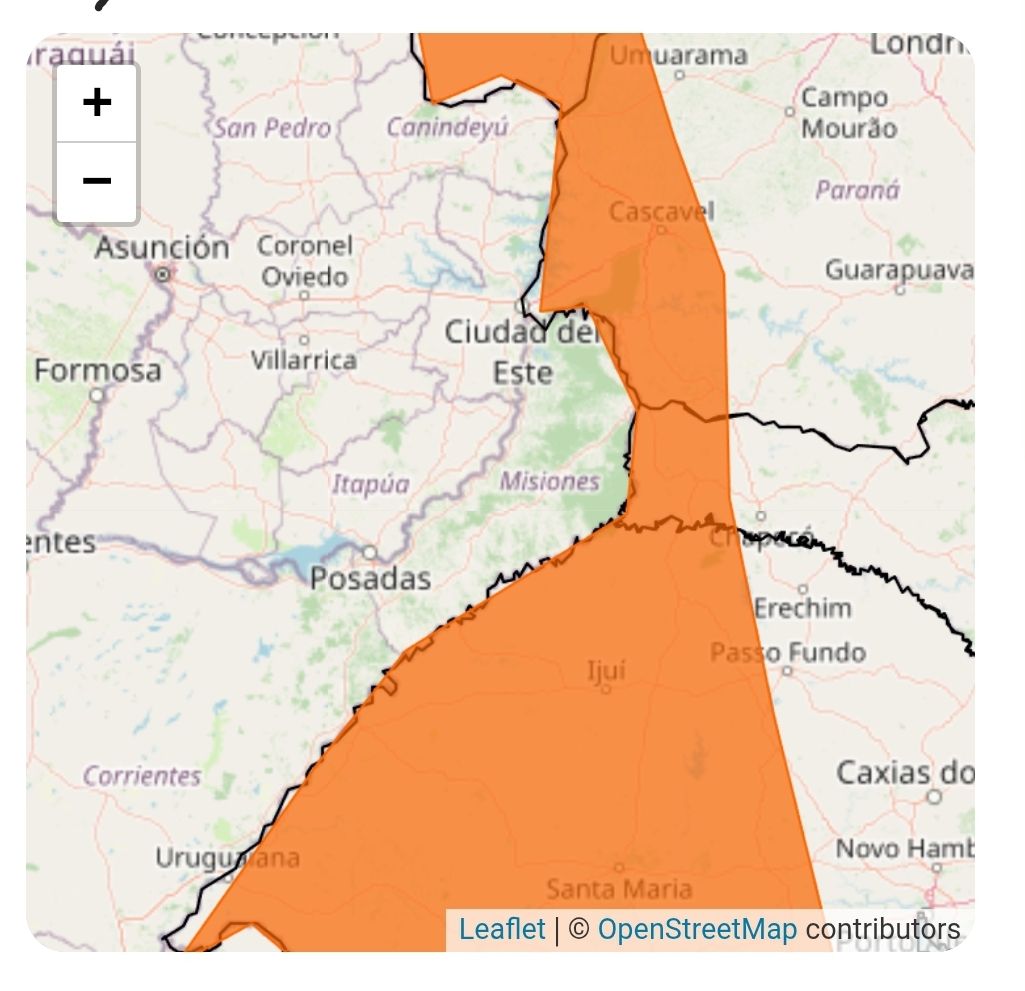 INMET emite alerta de perigo que incluem o Noroeste Gaúcho; vento pode atingir os 100 km/h com queda de granizo