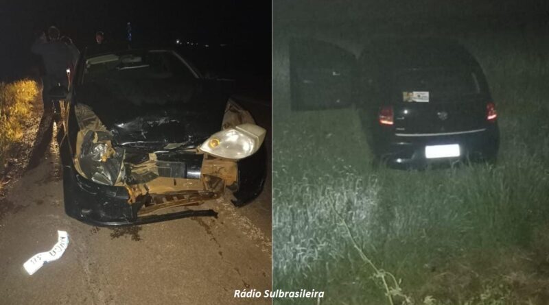 Acidente de trânsito na BR 158 em Condor