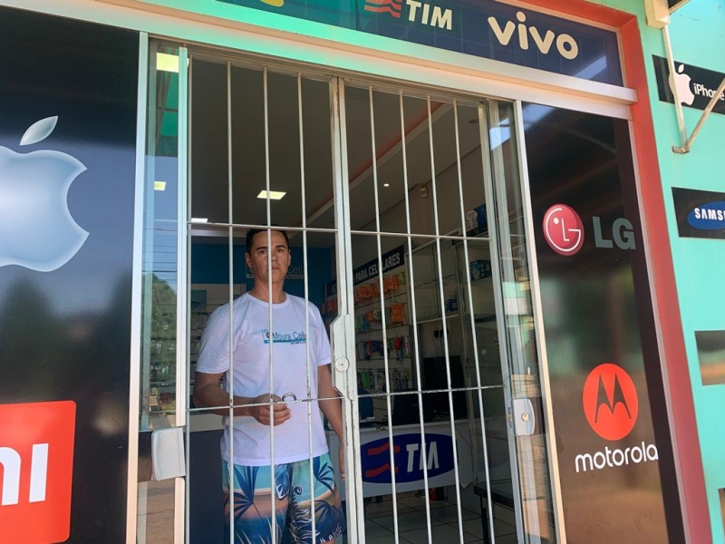 Após ter loja assaltada, empresário de Santo Ângelo diz que vai trabalhar atrás das grades