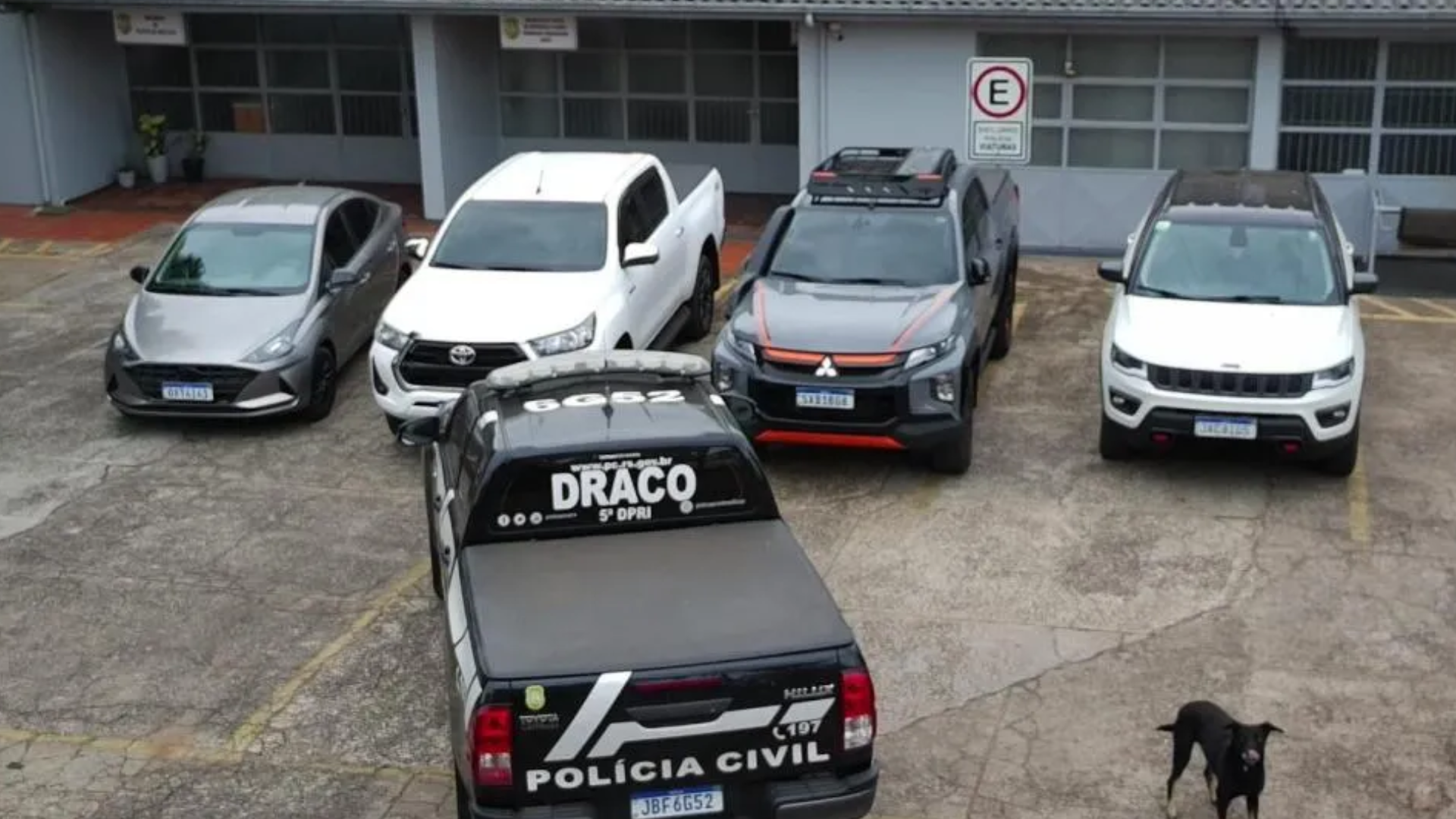 Operação apreende carros de alto padrão de organização criminosa ligada ao tráfico na região noroeste