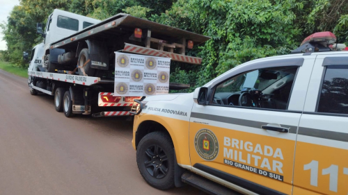 Brigada Militar realiza prisão e Recupera Veículo Furtado em Três Passos