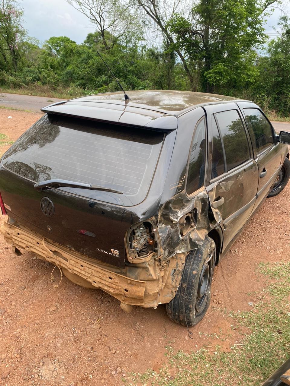 Acidente envolve três veículos na RSC 472 em Tenente Portela