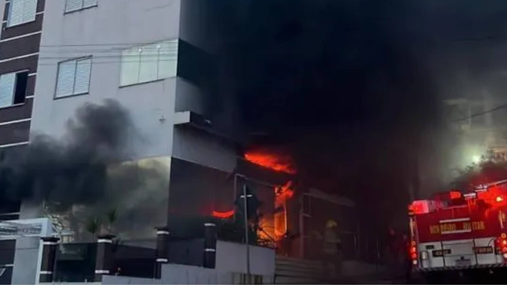 Incêndio em veículo mobiliza Corpo de Bombeiros em Frederico Westphalen