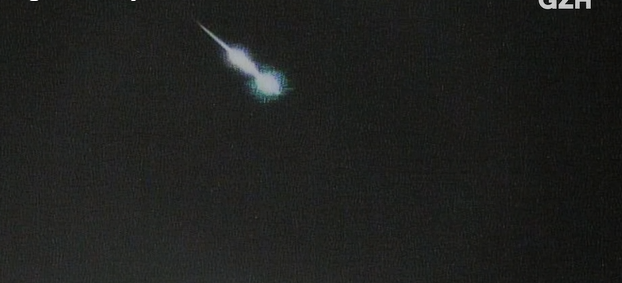 Meteoro é registrado no céu do RS e a explosão foi sobre a área de Soledade