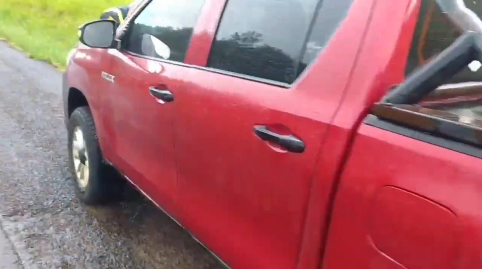 Caminhonete argentina é flagrado pela PRF fazendo uso de dispositivo antirradar