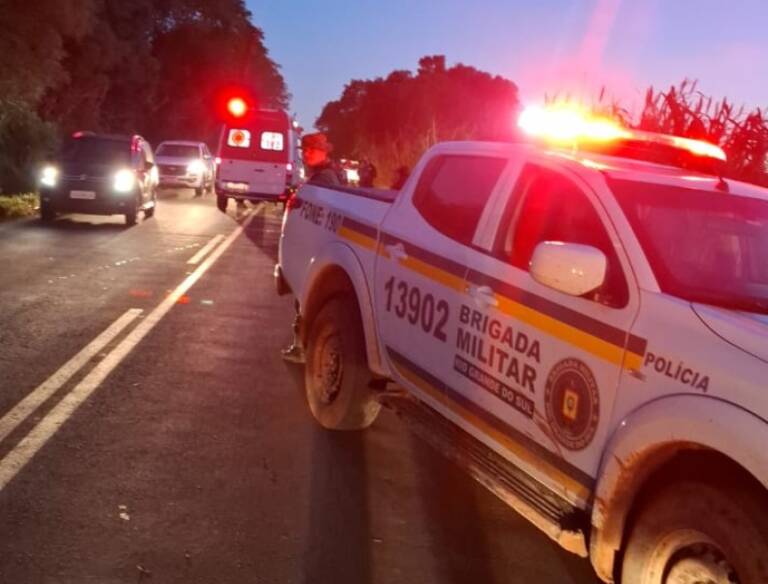 Idoso é atropelado na ERS-522 em Ijuí