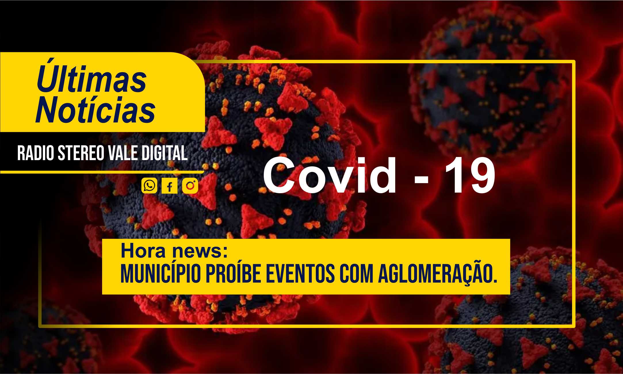 Município proíbe eventos com aglomeração para conter onda de covid-19 no Noroeste do RS