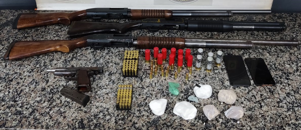 Brigada Militar captura quadrinha que planejava ações criminosas na região