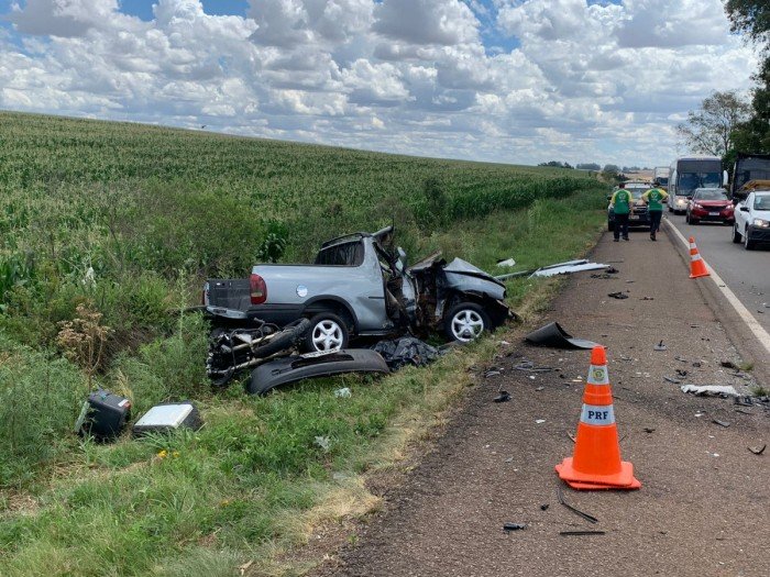 Motociclista morre após grave acidente de trânsito na BR-285 entre Passo Fundo e Carazinho