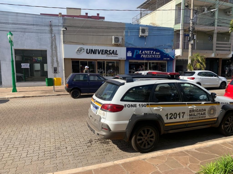 Relojoaria é assaltada no Centro de Santo Ângelo